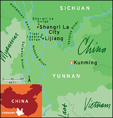 map of china