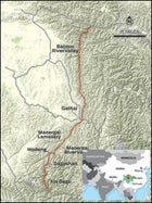 Map of Maos Long March, China