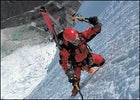 Hans Saari climbs Huandoy