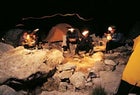 Supper by headlamp