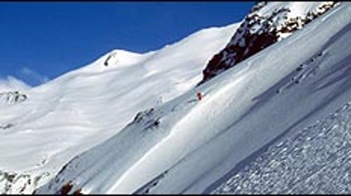 Stephan Dan finds a line in the Annapurna Range, March 2002.