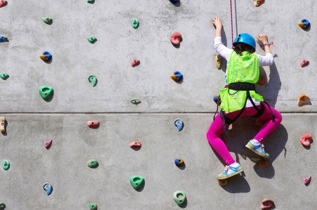 rock climbing minnesota minneapolis children fear