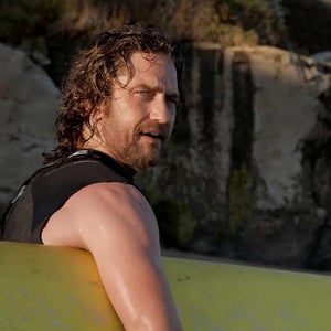 Gerard Butler in Chasing Mavericks.