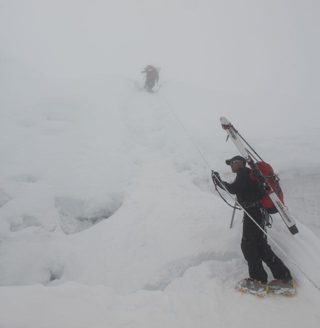 climbing manaslu