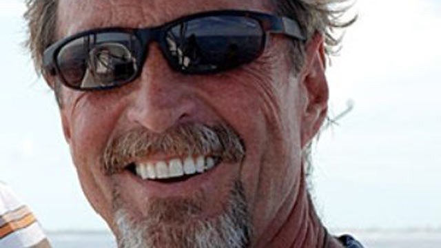 McAfee in an undated Facebook photo.