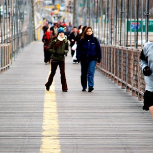 running New York Manhattan ultramarathon ultrarunning Brooklyn bridge