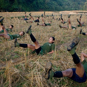 Ranger trainees in Karen State, Myanmar.