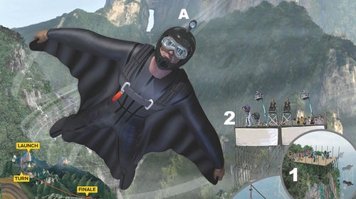 Anatomy of a BASE jump.