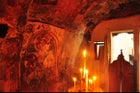 Behind the altar at Panagia Makrini.