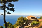 View from above the Evangelistria Monastery.