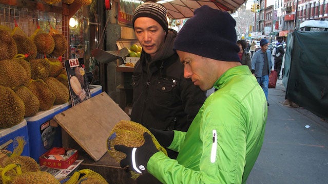 fruit fruititarian grand street market chinatown michael arnstein durian