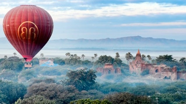 Balloons Over Bagan: Flying High Above the Ancient Kingdom