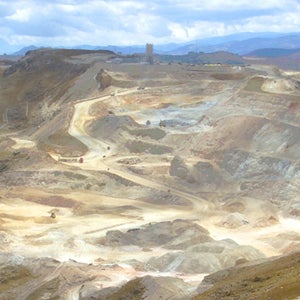 The Yanacocha gold mine.