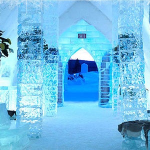 Quebec City’s Hotel de Glace.
