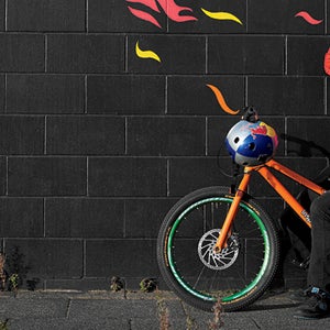 MacAskill with a new fan in Glasgow, Scotland.