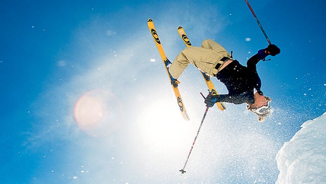 Sarah Burke at Whistler.