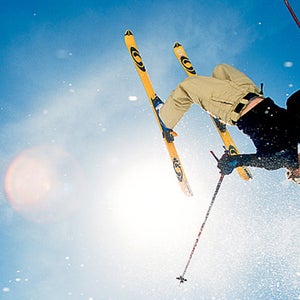 Sarah Burke at Whistler.