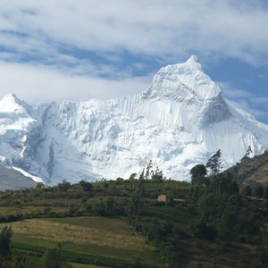 A section of the Peruvian Andes, Partridge's favorite range.