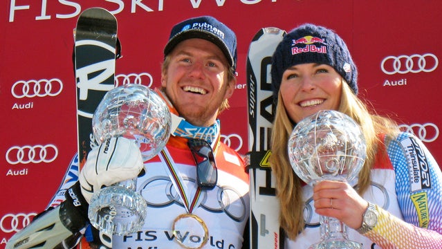 Ted Ligety and Lindsey Vonn.