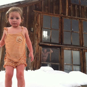 It's worth walking barefoot through snow from the bathhouse. Trust us.