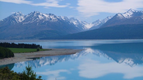 A significant portion of New Zealand's South Island is mountainous.