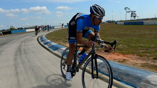 Testing new tires at Sebring.