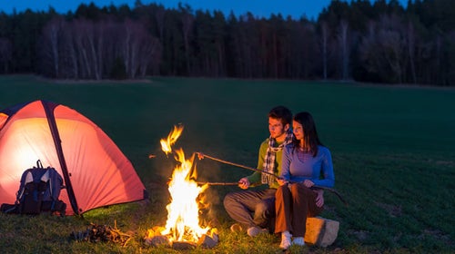 romance outdoors sex camping hiking