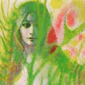 The original cover art for Ursula K. Le Guin's 'The Word For World is Forest.'