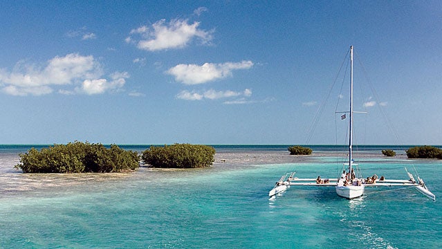 Cuba Caribbean Caribs Travel Destination Cayo Largo Sailing near Capo Iguana outside travel awards