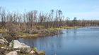 Kawasachong lake Minnesota Boundary Waters Canoe Area Pagami Creek fire water