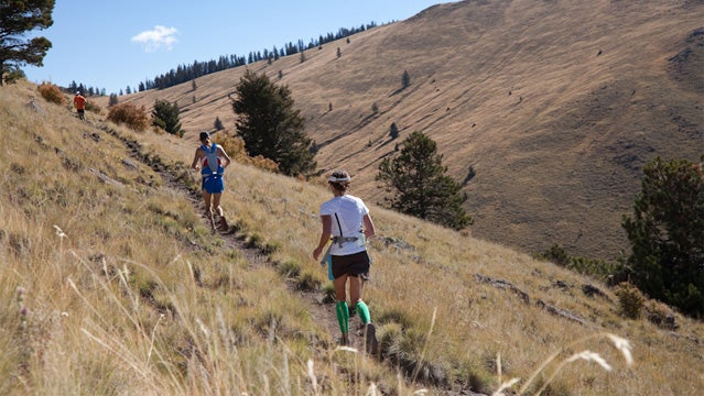 In the zone at the Mount Taylor 50K.