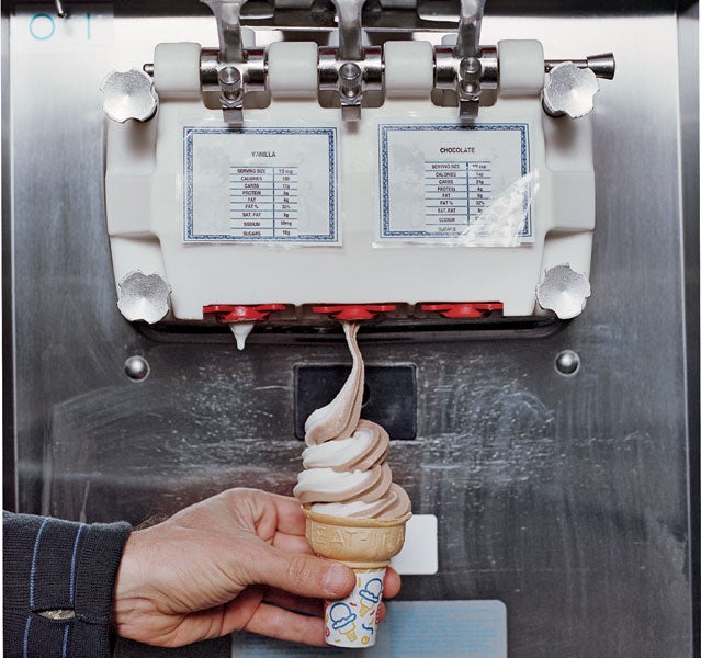 DIY Mini Roller Ice Cream Machine With Fire Extinguisher 