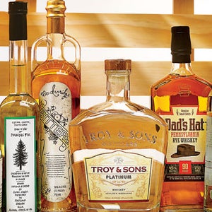 caledonia spirits clear creak douglas fir breckenridge distilery troy and sons platinum dad's hat pennsylvania death's door gin