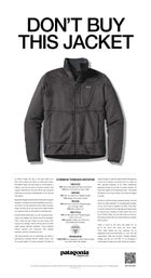 The full Patagonia ad