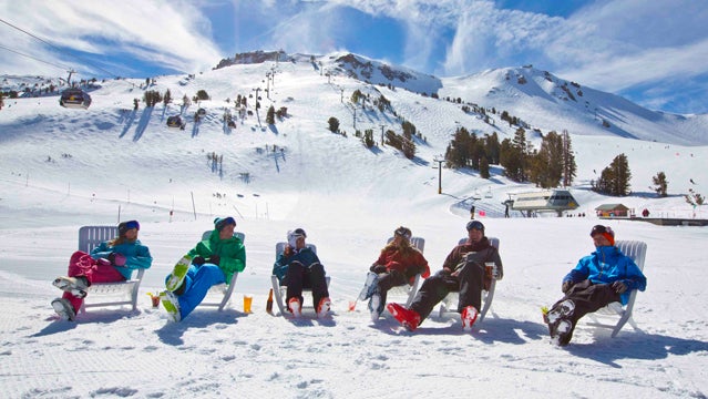 mammoth mountain skiing vacation california