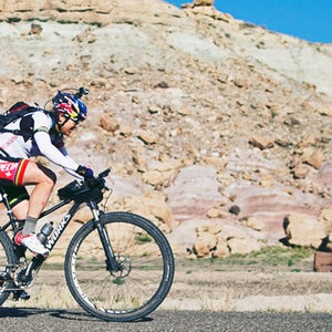 Rusch during her record ride.
