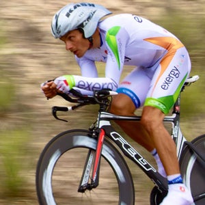 Fast Freddy racing a TT.