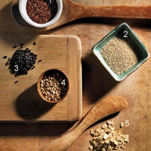 Five supercharged whole grains