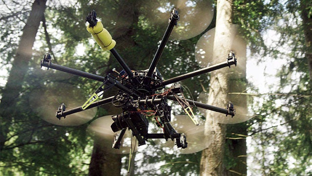 drones adventure film 3d robotics followme cinestar8 freefly systems