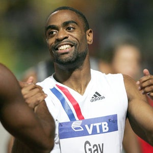 Tyson Gay and Asafa Powell. Both have tested positive for banned substances.