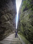 Jeb Corliss at Mount Jianglang