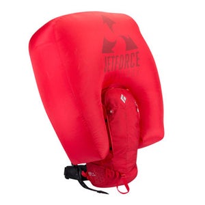 black diamond jetforce avalanche airbag pack pack red lou dawson ski gear safety wild snow 2014 improved