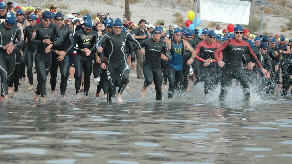 Triathlon Desert Triathlon Lake Cahuila La Quinta California