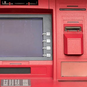 Street ATM machine bank account safety overseas travel