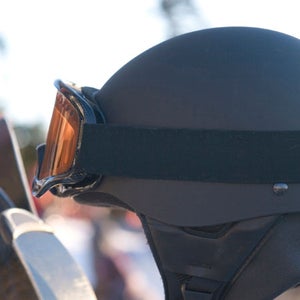 Ski helmet.