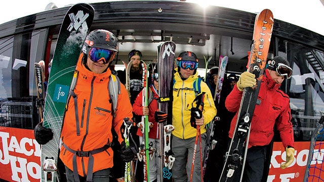 Emma Lande, Mike Leake and AJ Puccia, Jackson Hole, WY