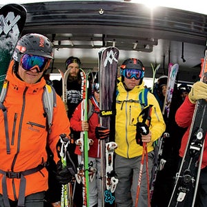 Emma Lande, Mike Leake and AJ Puccia, Jackson Hole, WY