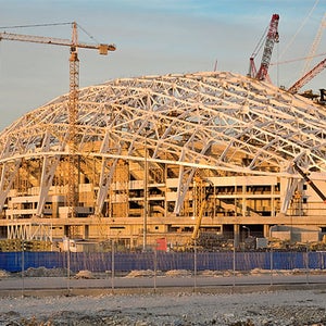 Fisht, the central Olympic stadium