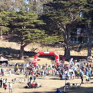 TNF Endurance Challenge finish.