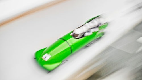 The fastest bobsled track in the world, at Canada鈥檚 Whistler Sliding Center, has only killed one person and is open to the public. The track is nearly a mile long, drops 1,000 feet, and sliders reach 70 miles per hour. You鈥檒l feel momentarily weightless as you bank g鈥檚 on a 270-degree turn. Three amateurs share a bobsled with a professional. If you want to try the skeleton, you鈥檙e on your own鈥攕olo and headfirst.